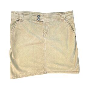 GAP Women's Vintage Corduroy Mini Skirt Size 16‎ Plus Y2K Vtg Coastal Cowgirl